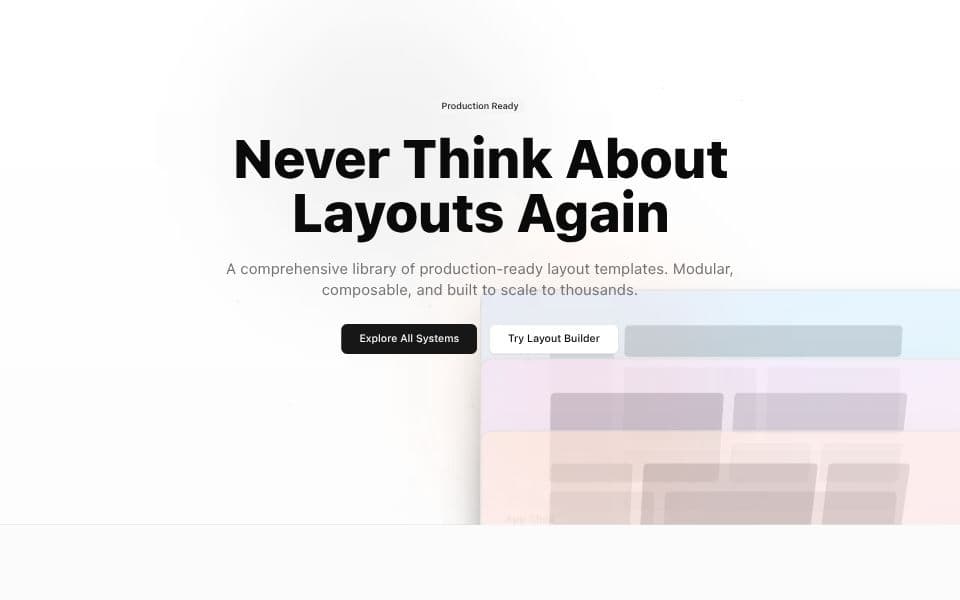 Layout Component Library