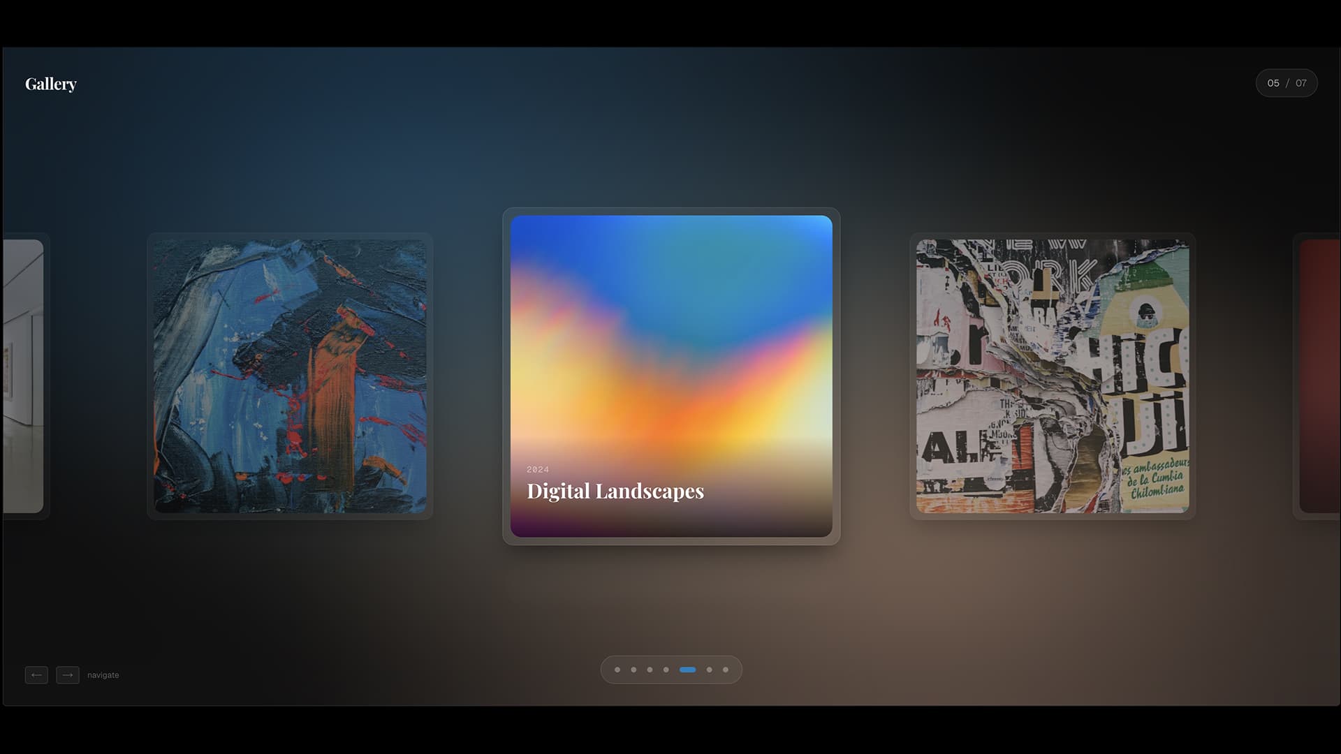 Art Gallery Slider