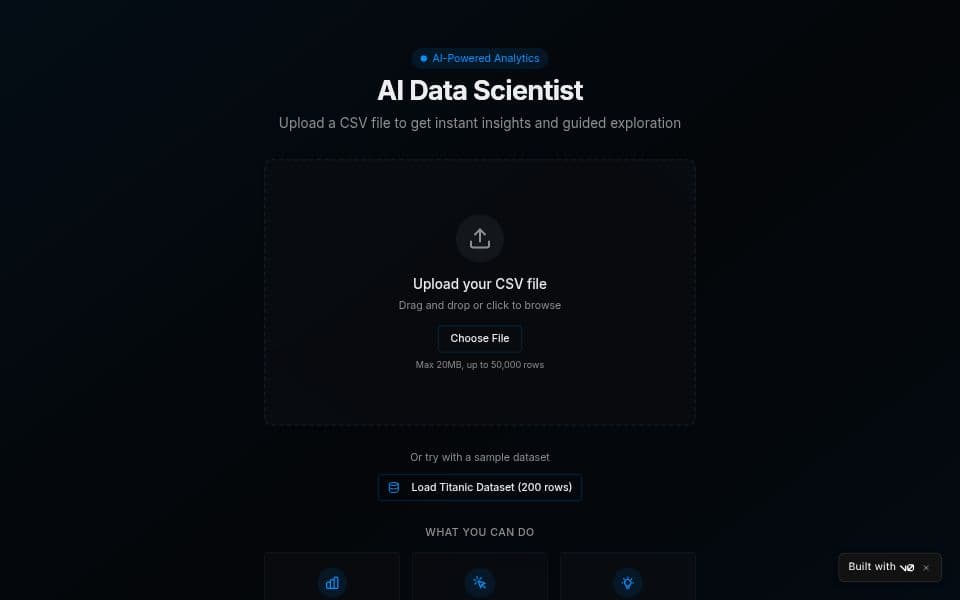 AI Data Scientist