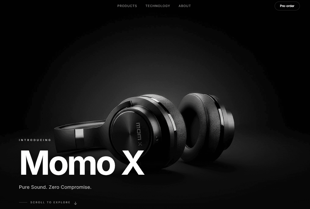 Apple-Style Scroll Animation 3D Product Explode