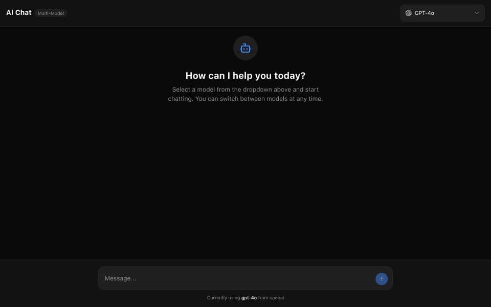 Model Selector Component