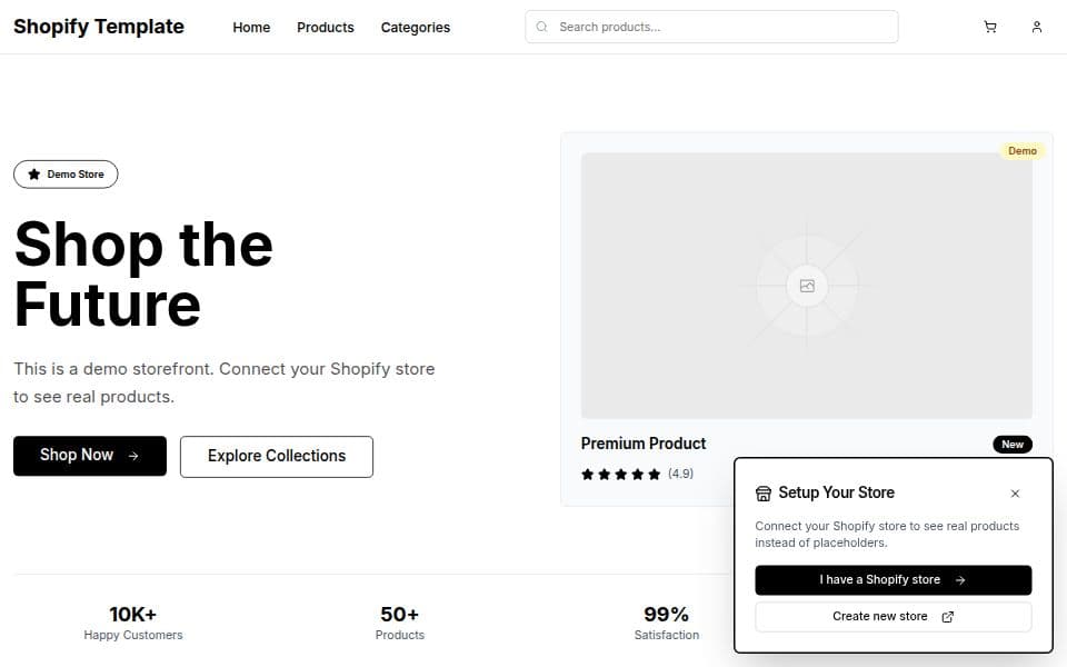 Shopify Template