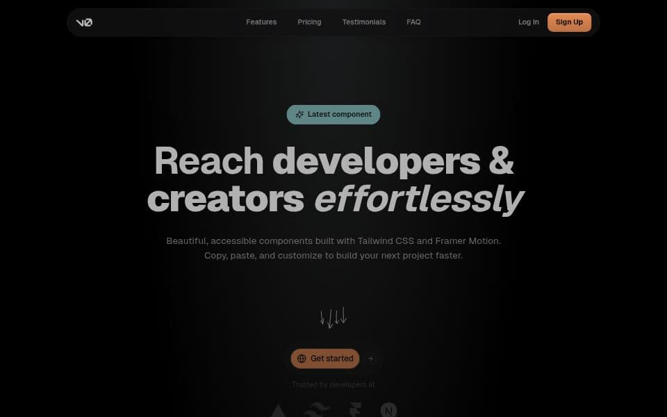 SaaS Landing Page