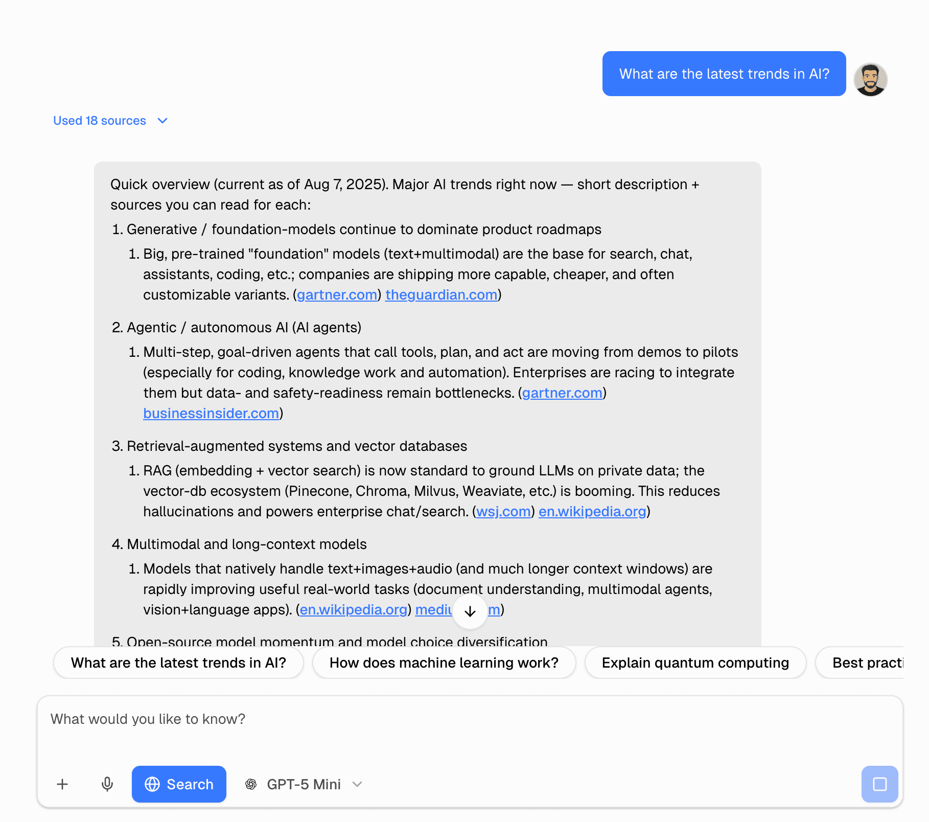 AI Elements with AI SDK 5