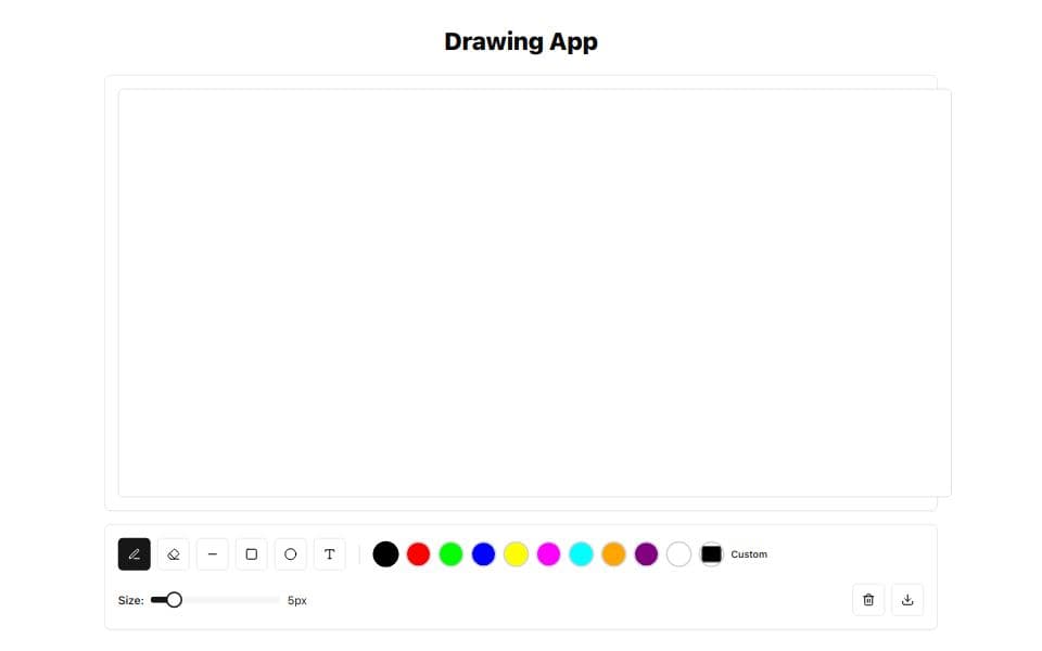 Drawing app